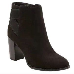 A NEW DAY Candyce Booties Water Repellant Black Size 9.5
